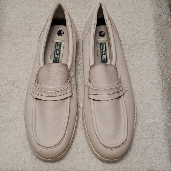 Vintage Mens leather Hushpuppies, grey, 10.5 - Picture 2 of 13